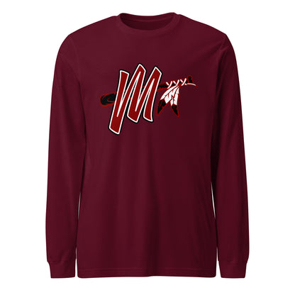 Performance | Long Sleeve Tee | Mohawks Baseball 8u | Crrest Logo