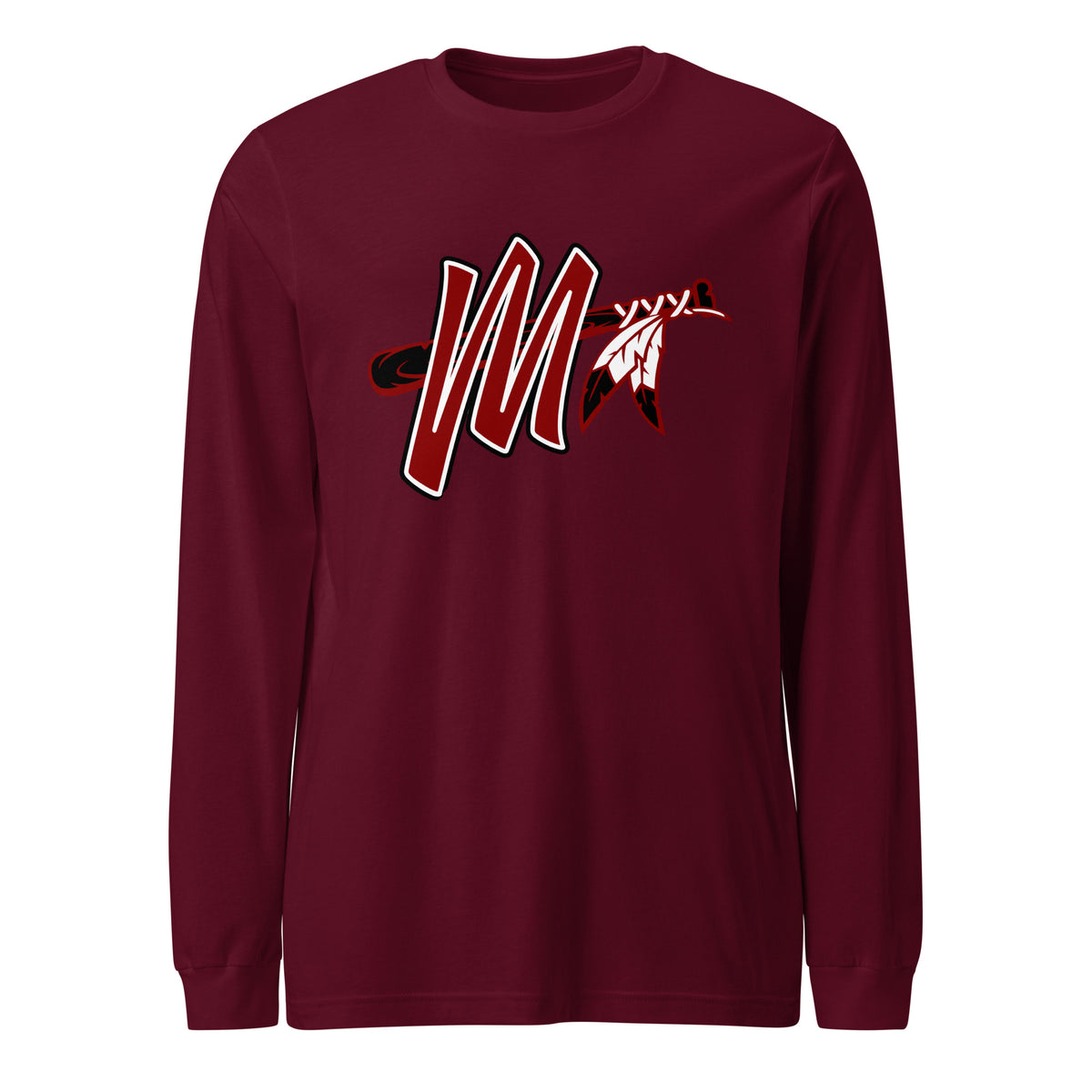 Performance | Long Sleeve Tee | Mohawks Baseball 8u | Crrest Logo