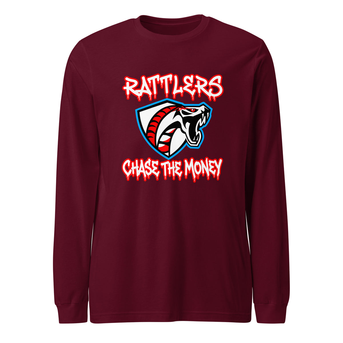 Performance | Long Sleeve Tee | Rattlers 2/11 | Crest Logo