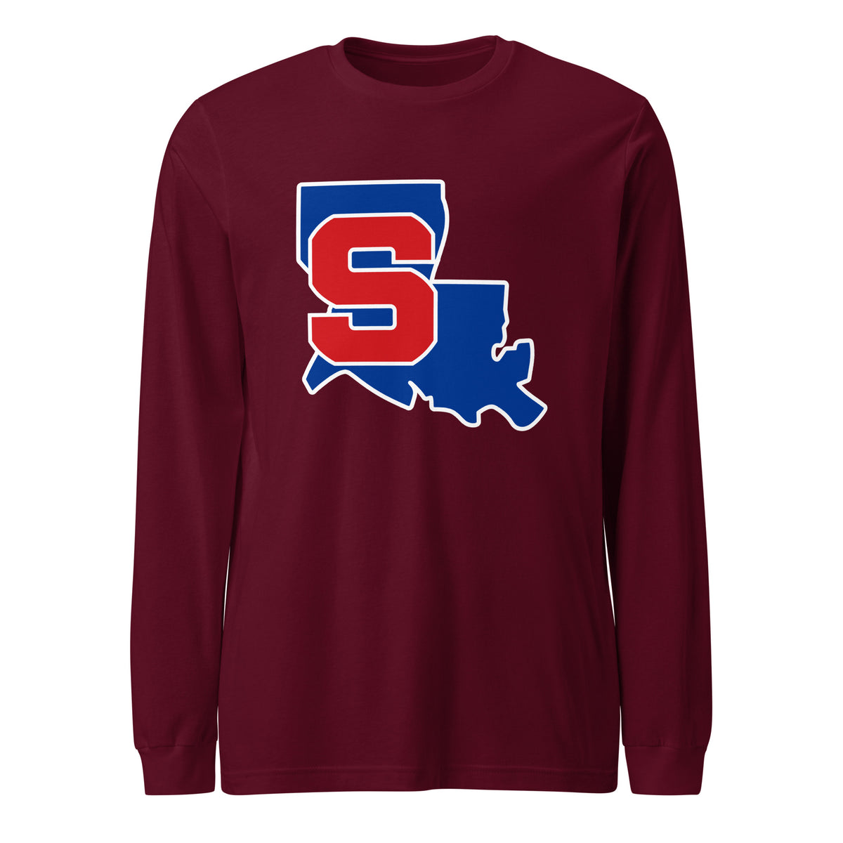 Performance | Long Sleeve Tee | Louisiana Slam Baseball | Crest Logo