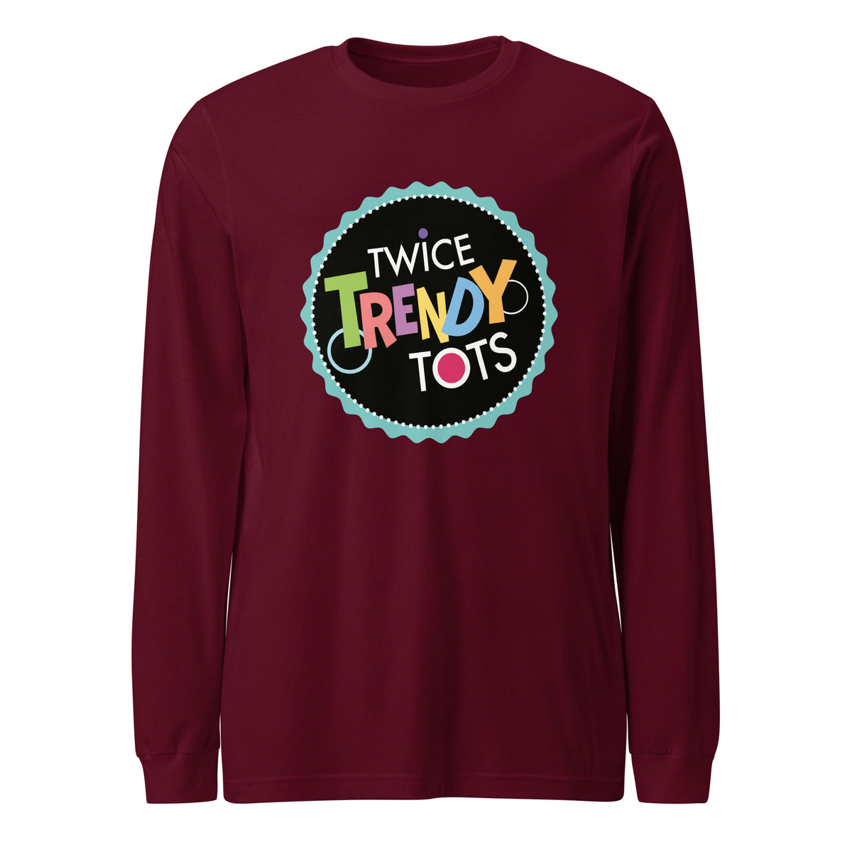 Performance | Long Sleeve Tee | Twice Trendy Tots | Badge Logo