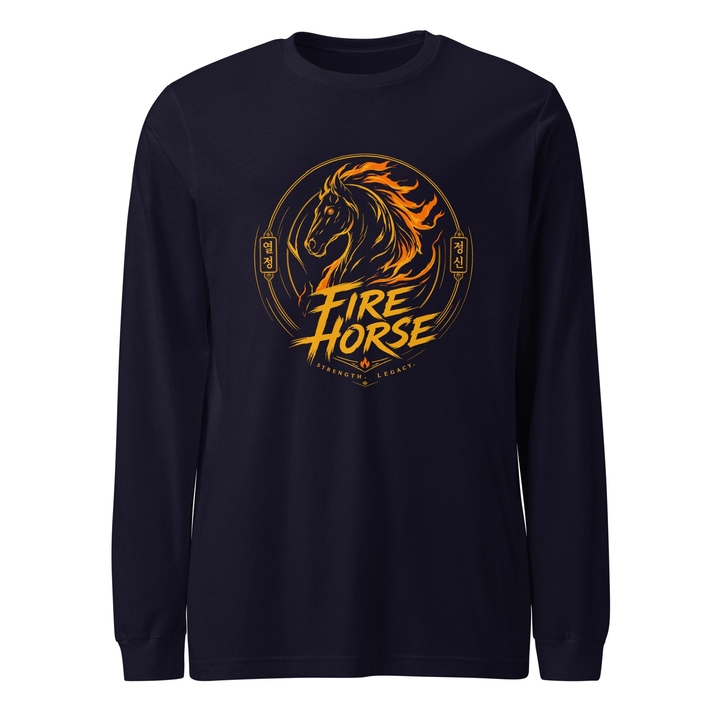 Performance | Long Sleeve Tee | Fire Horse Masters | Vanguard Logo