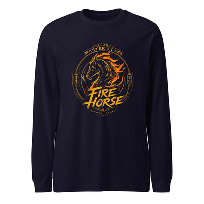 Performance | Long Sleeve Tee | Fire Horse Masters | Crest Logo