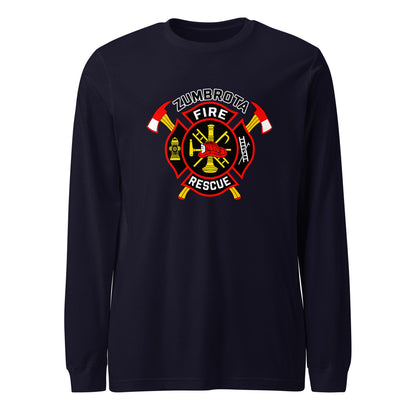 Performance | Long Sleeve Tee | Zumbrota Fire Department | Vanguard Logo