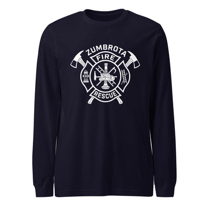 Performance | Long Sleeve Tee | Zumbrota Fire Department | Crest Logo
