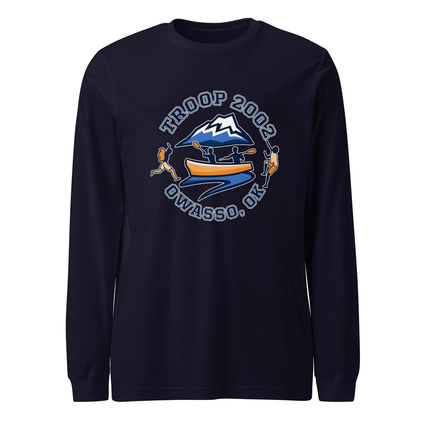 Performance | Long Sleeve Tee | Troop 2002 | Trailblazer Crest Logo