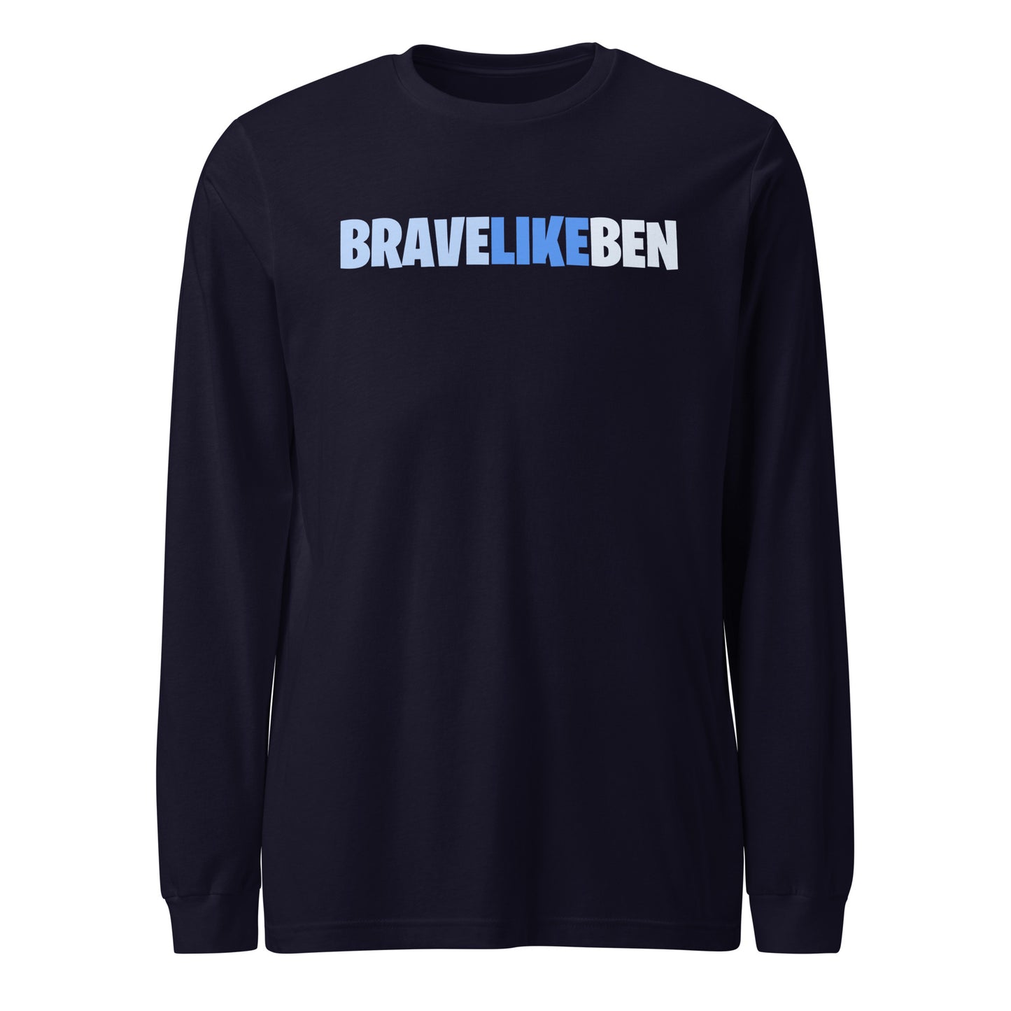 Performance | Long Sleeve Tee | Brave Like Ben | Script Logo