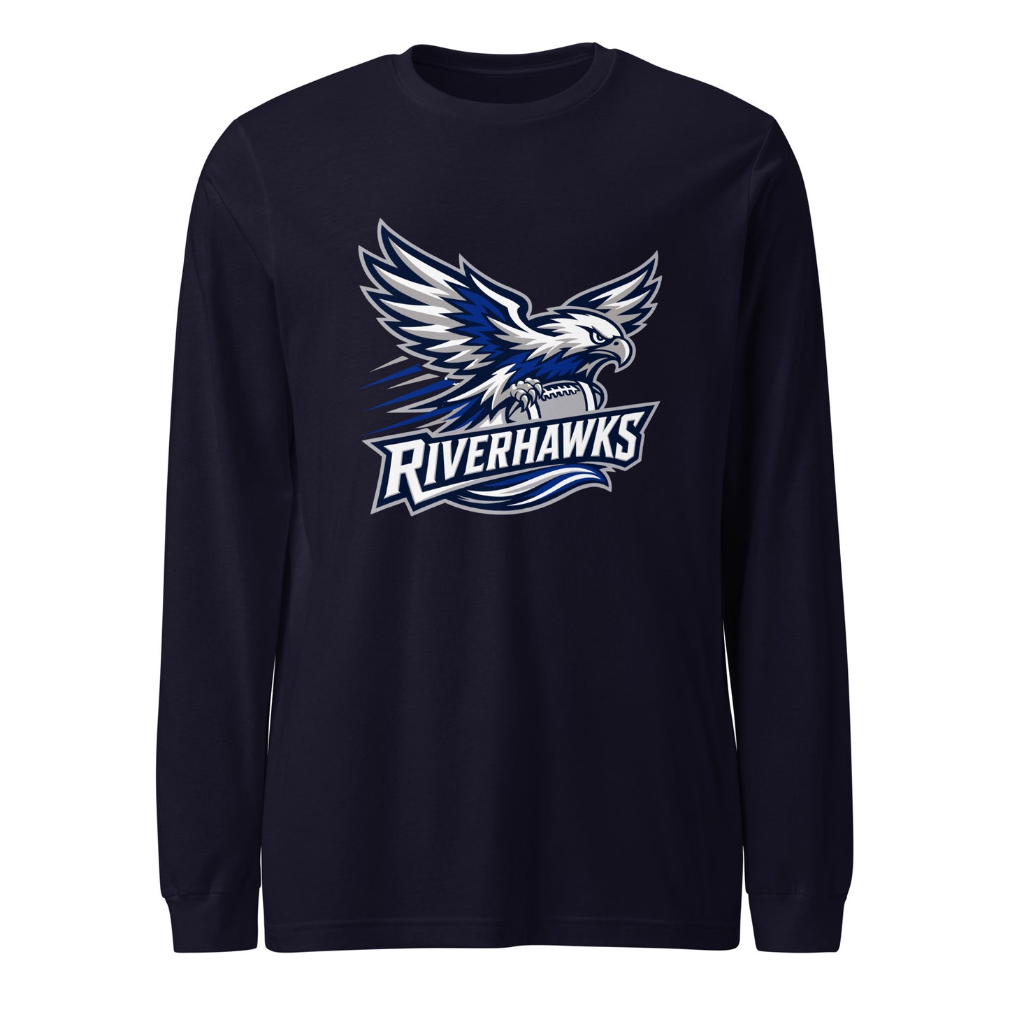 Performance | Long Sleeve Tee | Rochester Riverhawks | Crest Logo