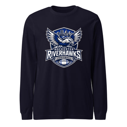 Performance | Long Sleeve Tee | Rochester Riverhawks | Shield Logo