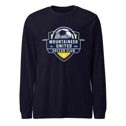 Performance | Long Sleeve Tee | Mountaineer United Soccer Club | Alpine Crest Logo