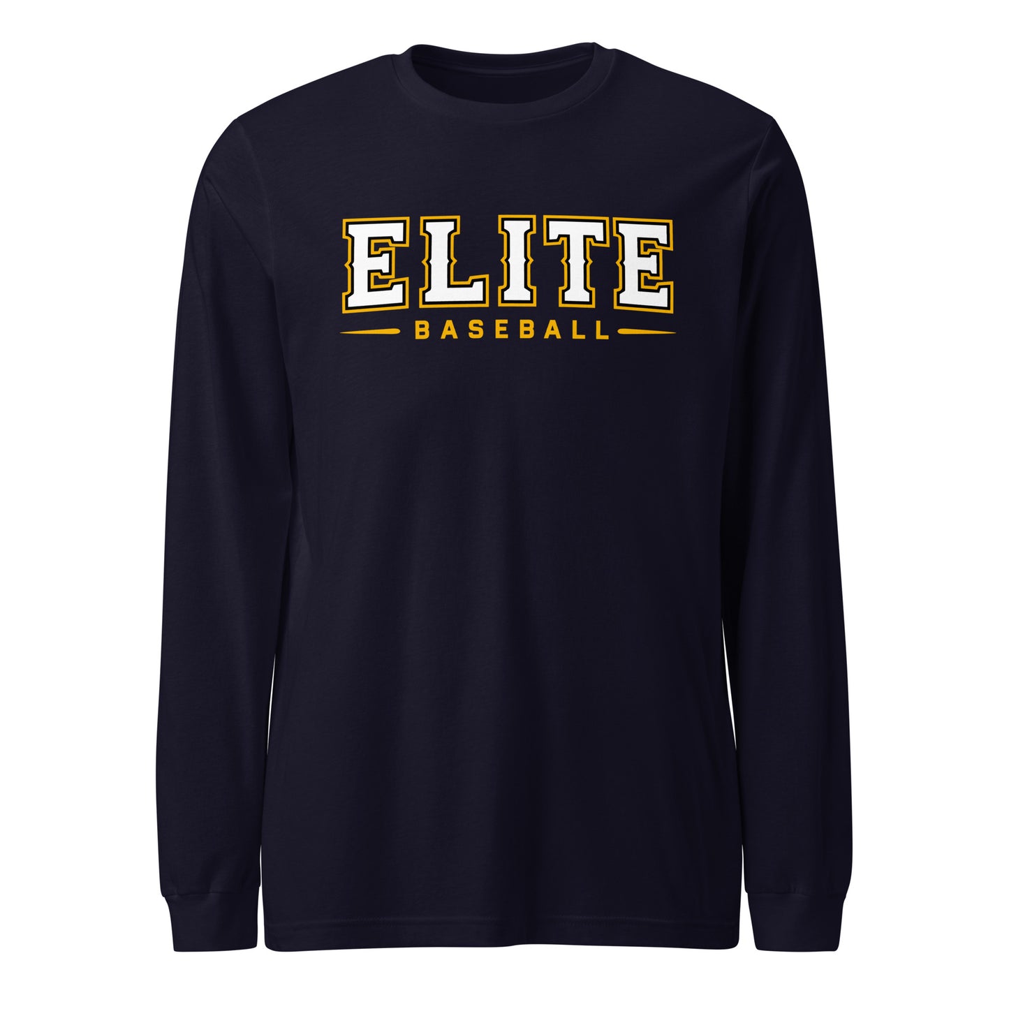 Performance | Long Sleeve Tee | Elite Baseball | Vanguard Logo