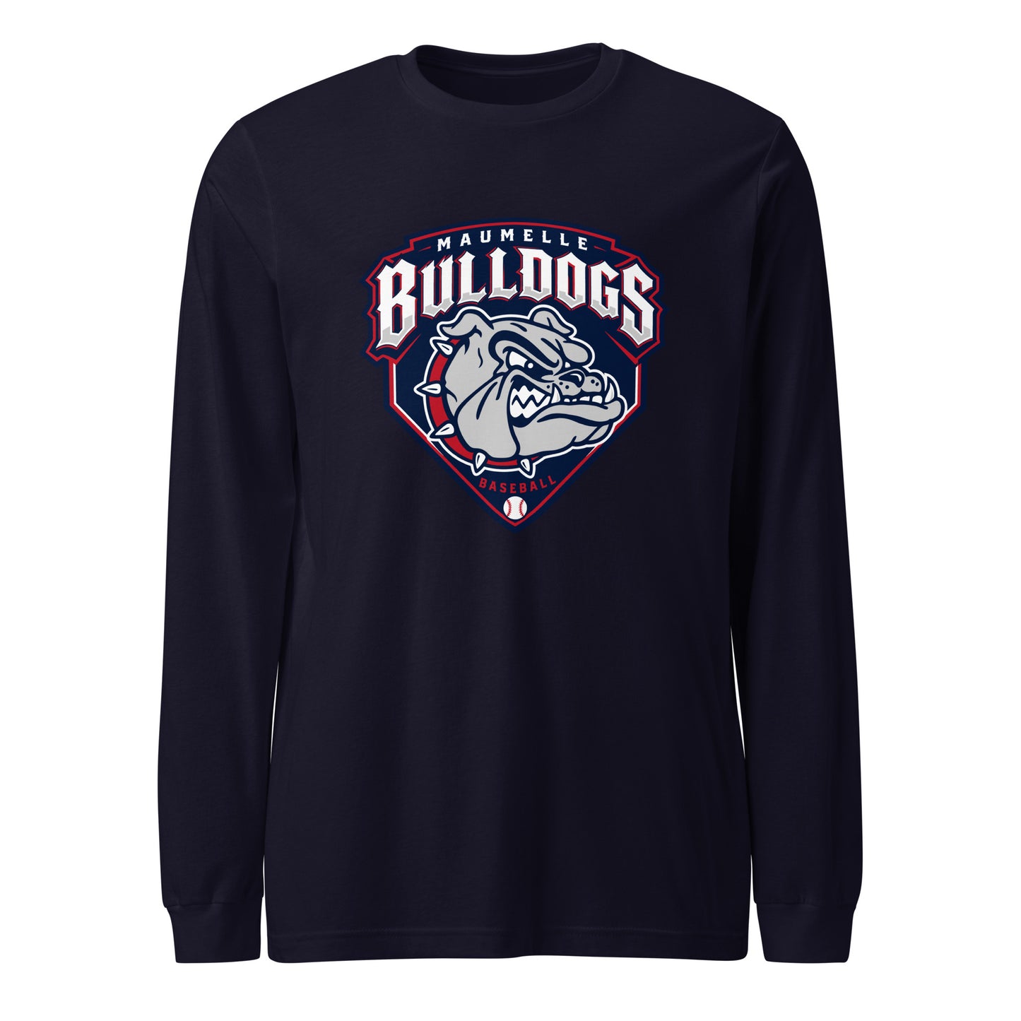 Performance | Long Sleeve Tee | Maumelle Bulldogs 2035 | Shield Logo