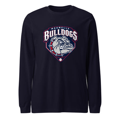 Performance | Long Sleeve Tee | Maumelle Bulldogs 2035 | Shield Logo