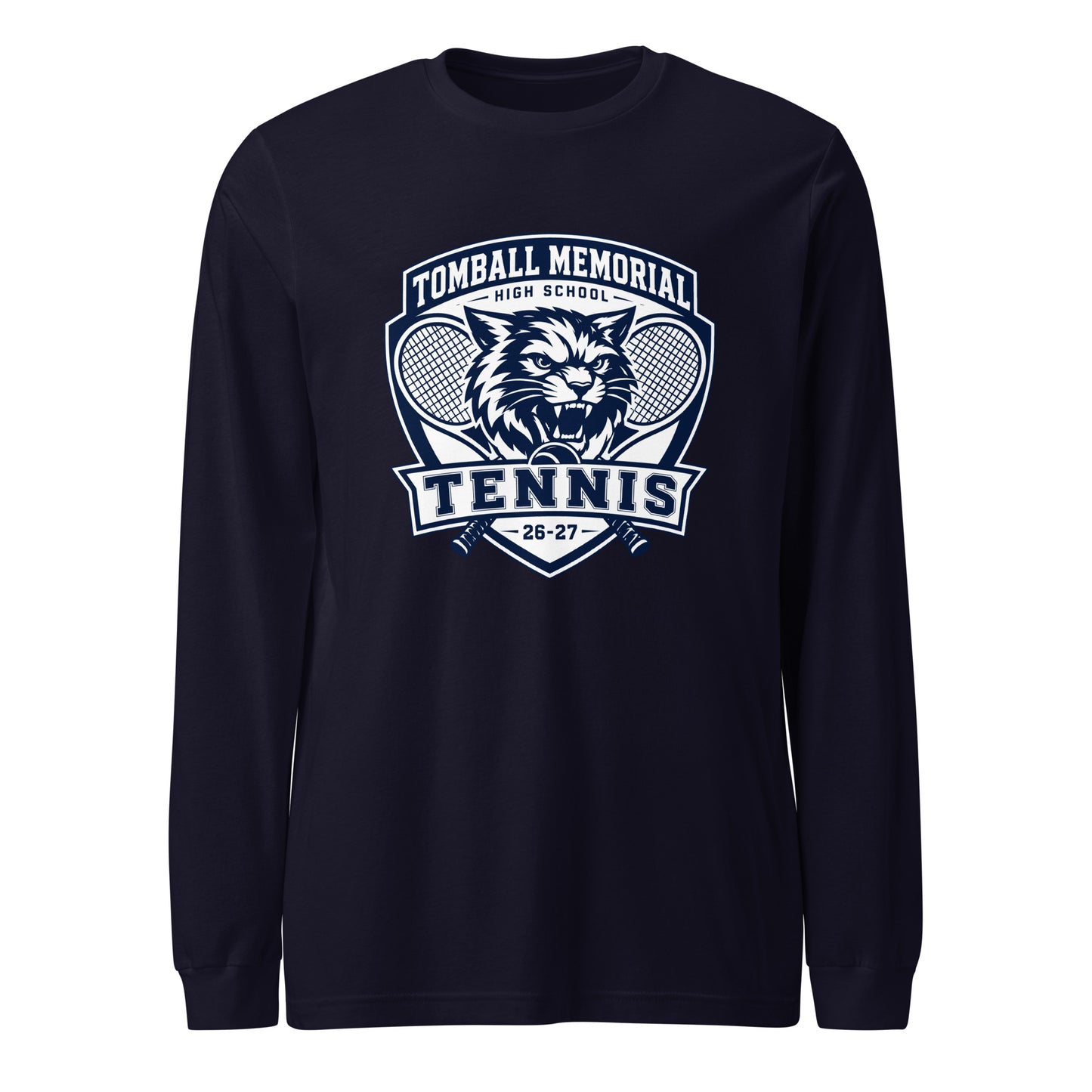Performance | Long Sleeve Tee | TMHS Tennis | Shield Logo