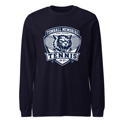 Performance | Long Sleeve Tee | TMHS Tennis | Shield Logo