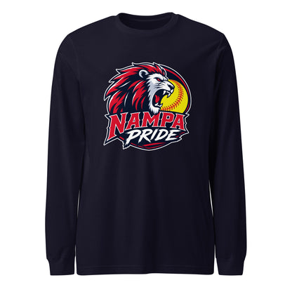 Performance | Long Sleeve Tee | Nampa Pride | Lion Crest Logo