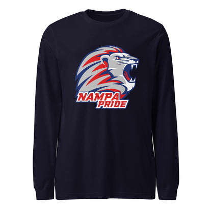 Performance | Long Sleeve Tee | Nampa Pride | Mascot Logo