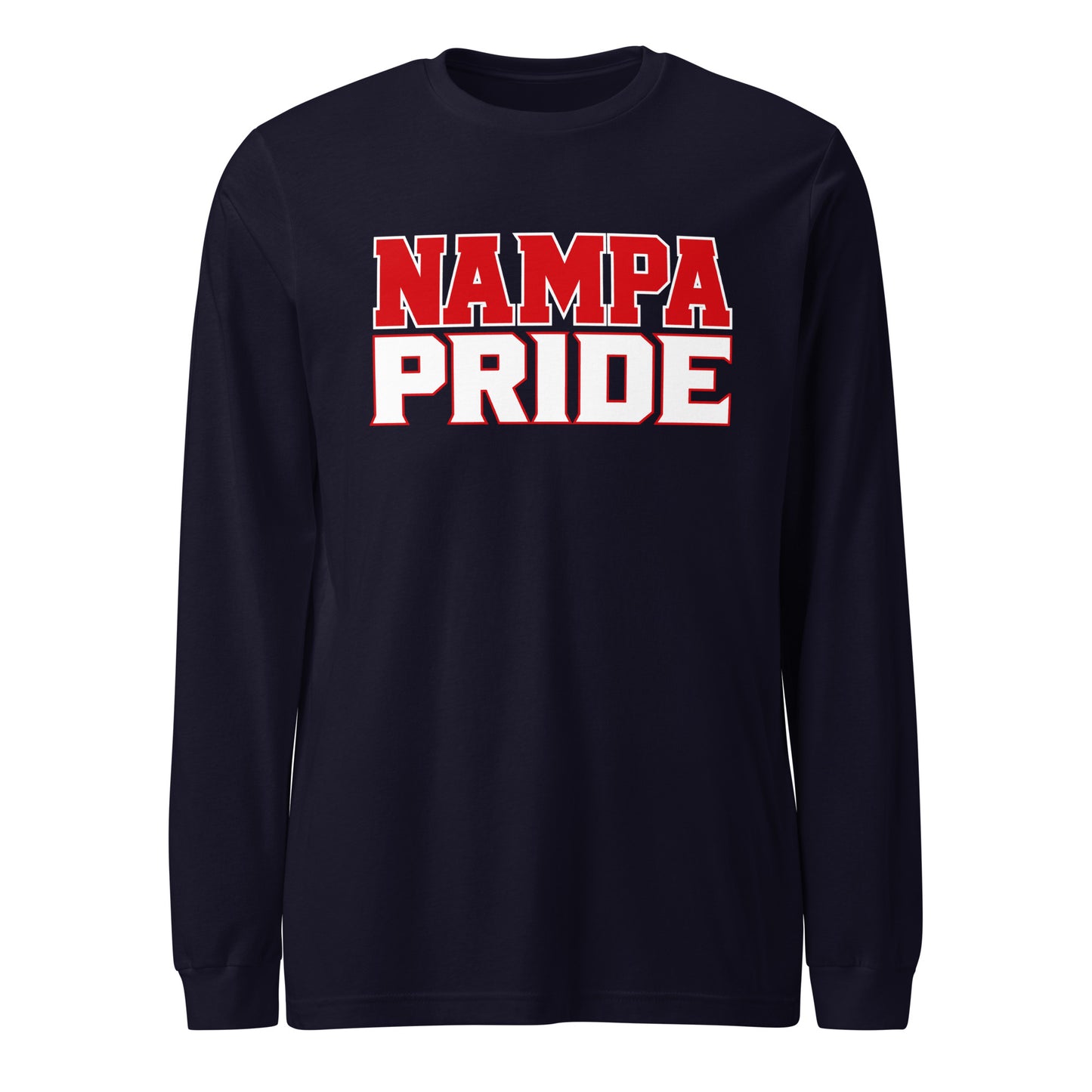 Performance | Long Sleeve Tee | Nampa Pride | Letter Mark Logo