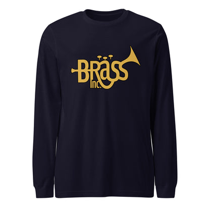 Performance | Long Sleeve Tee | Brass Inc. | Emblem Logo