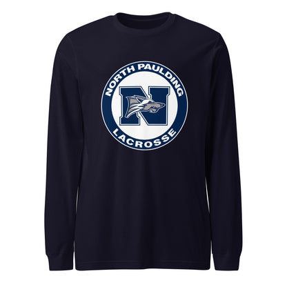 Performance | Long Sleeve Tee | North Paulding Lacrosse | Badge Logo
