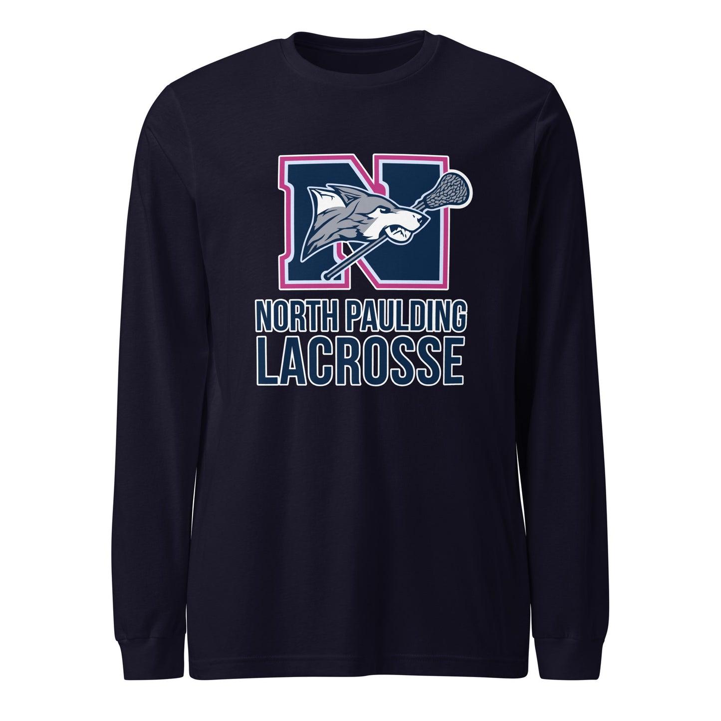 Performance | Long Sleeve Tee | North Paulding Lacrosse | Vanguard Logo