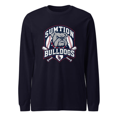 Performance | Long Sleeve Tee | Sumtion bulldogs | Emblem Logo