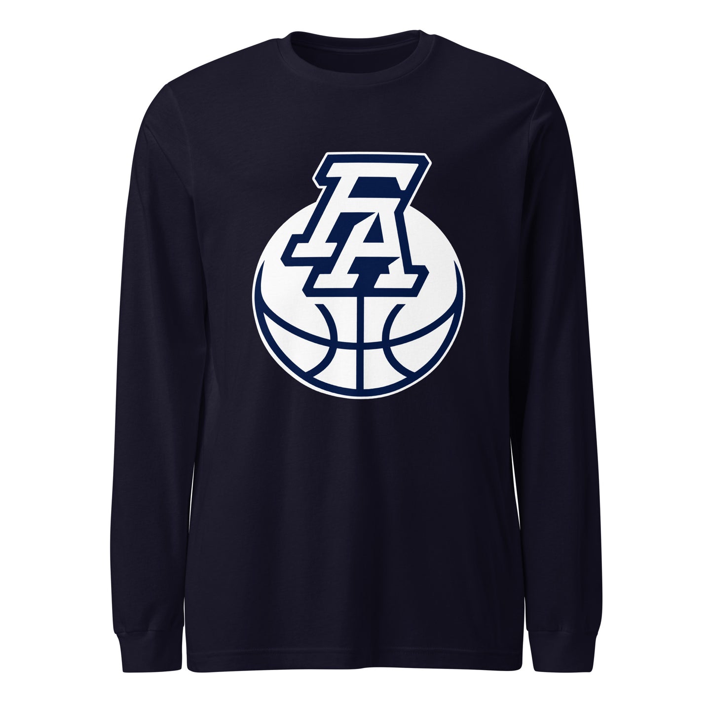 Performance | Long Sleeve Tee | FA Basketball | Crest Logo