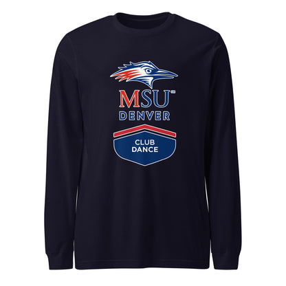 Performance | Long Sleeve Tee | MSU Denver Dance Team | Apex Logo