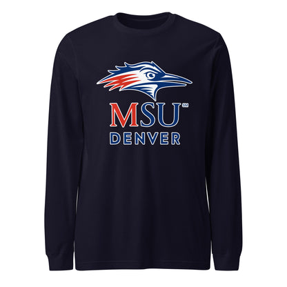 Performance | Long Sleeve Tee | MSU Denver Dance Team | Titan Crest Logo