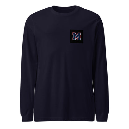 Performance | Long Sleeve Tee | Michigan Select Baseball | M Lettermark Logo