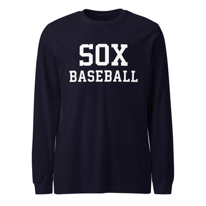 Performance | Long Sleeve Tee | Greenville Sox | Lettermark Logo
