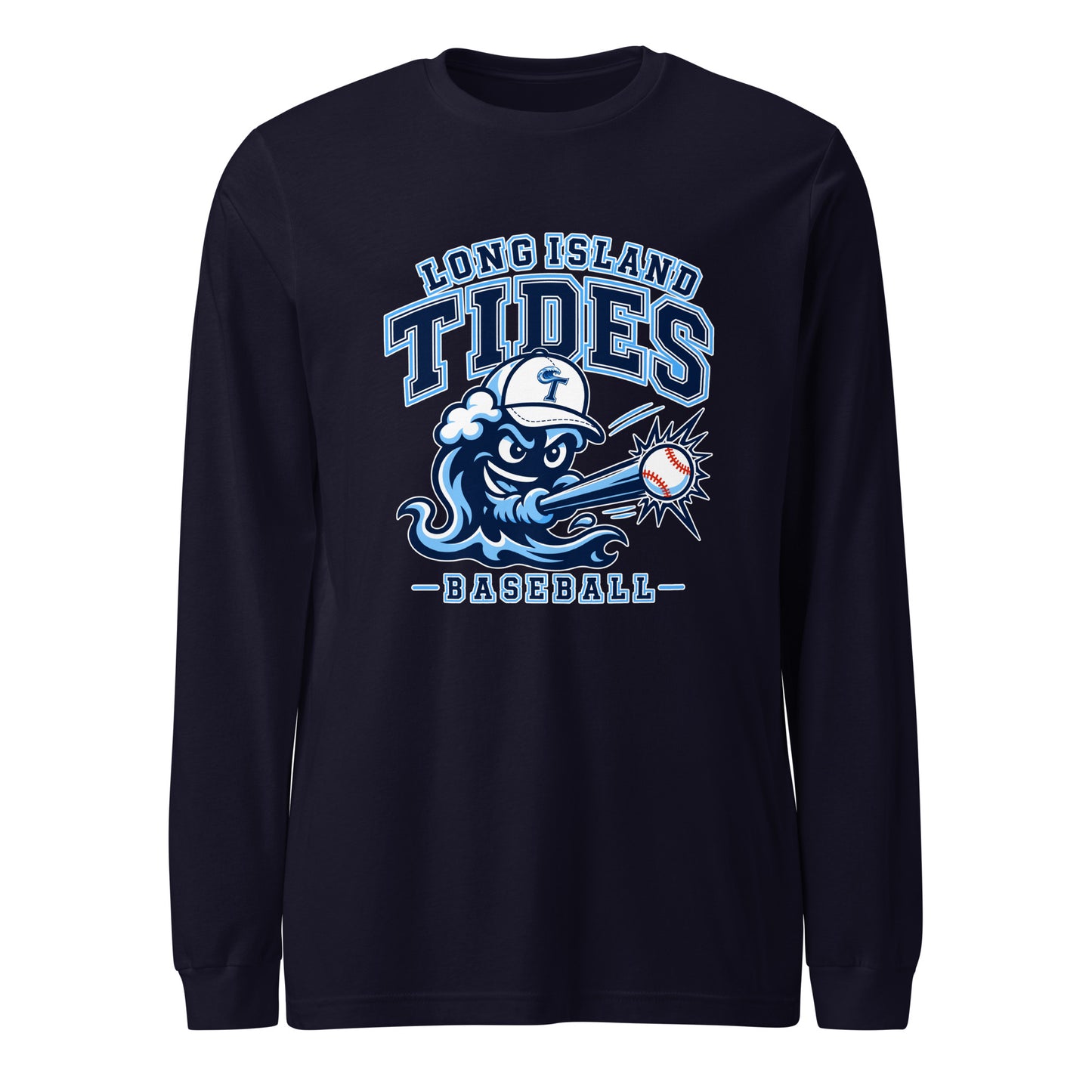 Performance | Long Sleeve Tee | Long Island Tides Baseball | Valor Logo