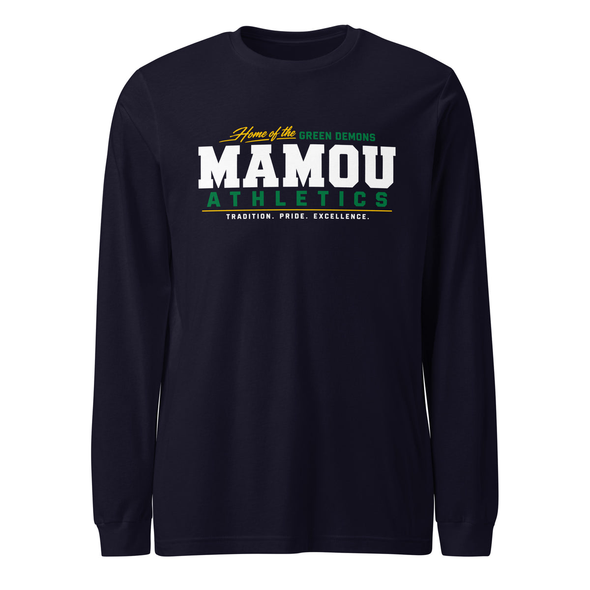 Performance | Long Sleeve Tee | Mamou High School | Modern Script Logo