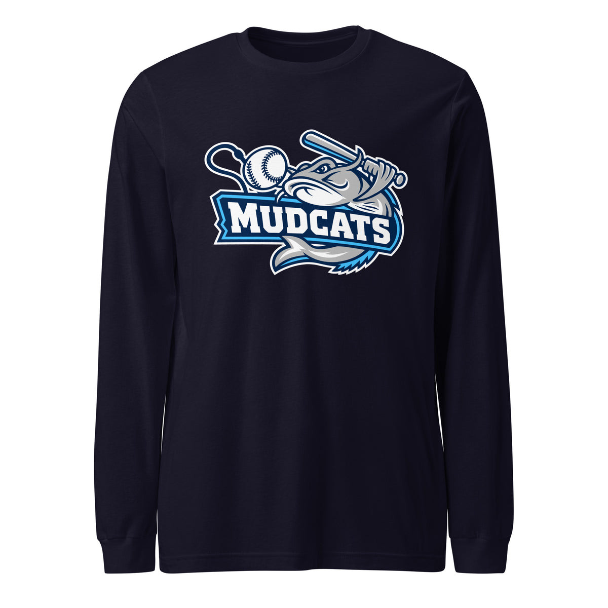 Performance | Long Sleeve Tee | Geneseo Mudcats | Crest Logo