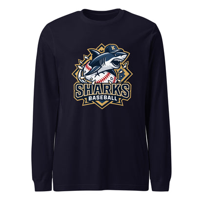 Performance | Long Sleeve Tee | Sharks Diamond Sports | Valor Logo
