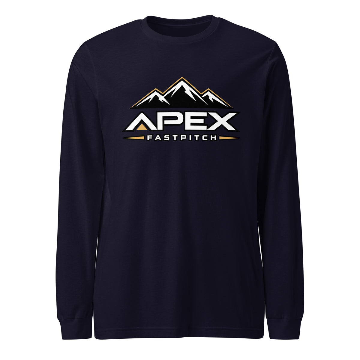 Performance | Long Sleeve Tee | Apex Fastpitch | Crest Logo