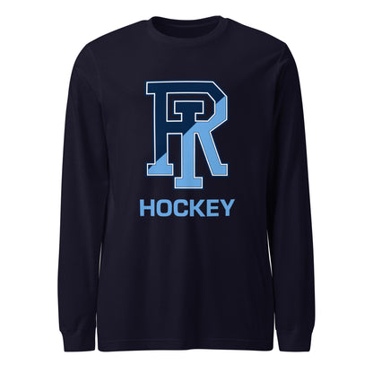 Performance | Long Sleeve Tee | URI Men’s Hockey | Vanguard Logo