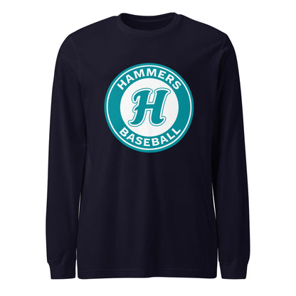 Performance | Long Sleeve Tee | Hammers Baseball (10U) | Badge Logo