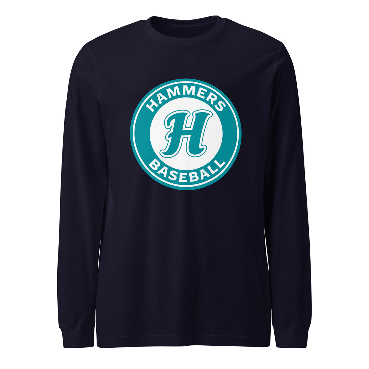 Performance | Long Sleeve Tee | Hammers Baseball (10U) | Badge Logo
