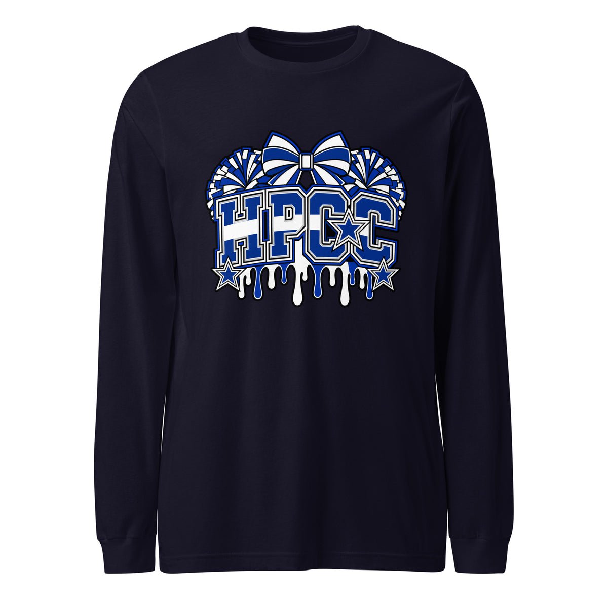 Performance | Long Sleeve Tee | Hyde Park Cowboys | Emblem Logo