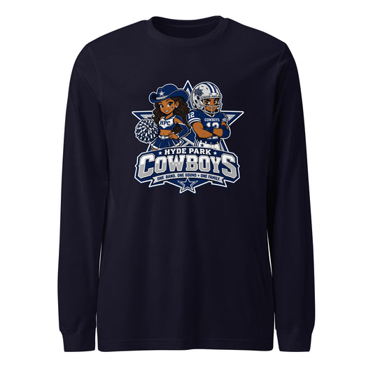 Performance | Long Sleeve Tee | Hyde Park Cowboys | Vanguard Logo