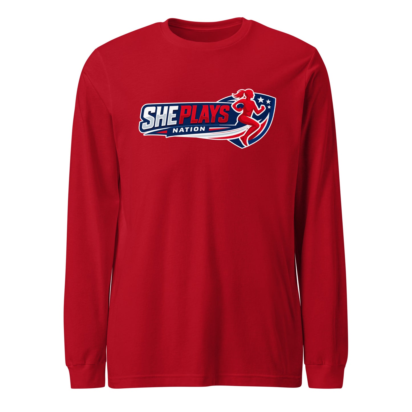 Performance | Long Sleeve Tee | She Plays Nation | Crest Logo