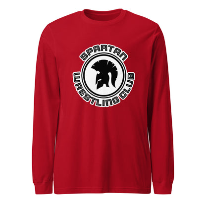 Performance | Long Sleeve Tee | Spartan Wrestling Club | Crest Logo