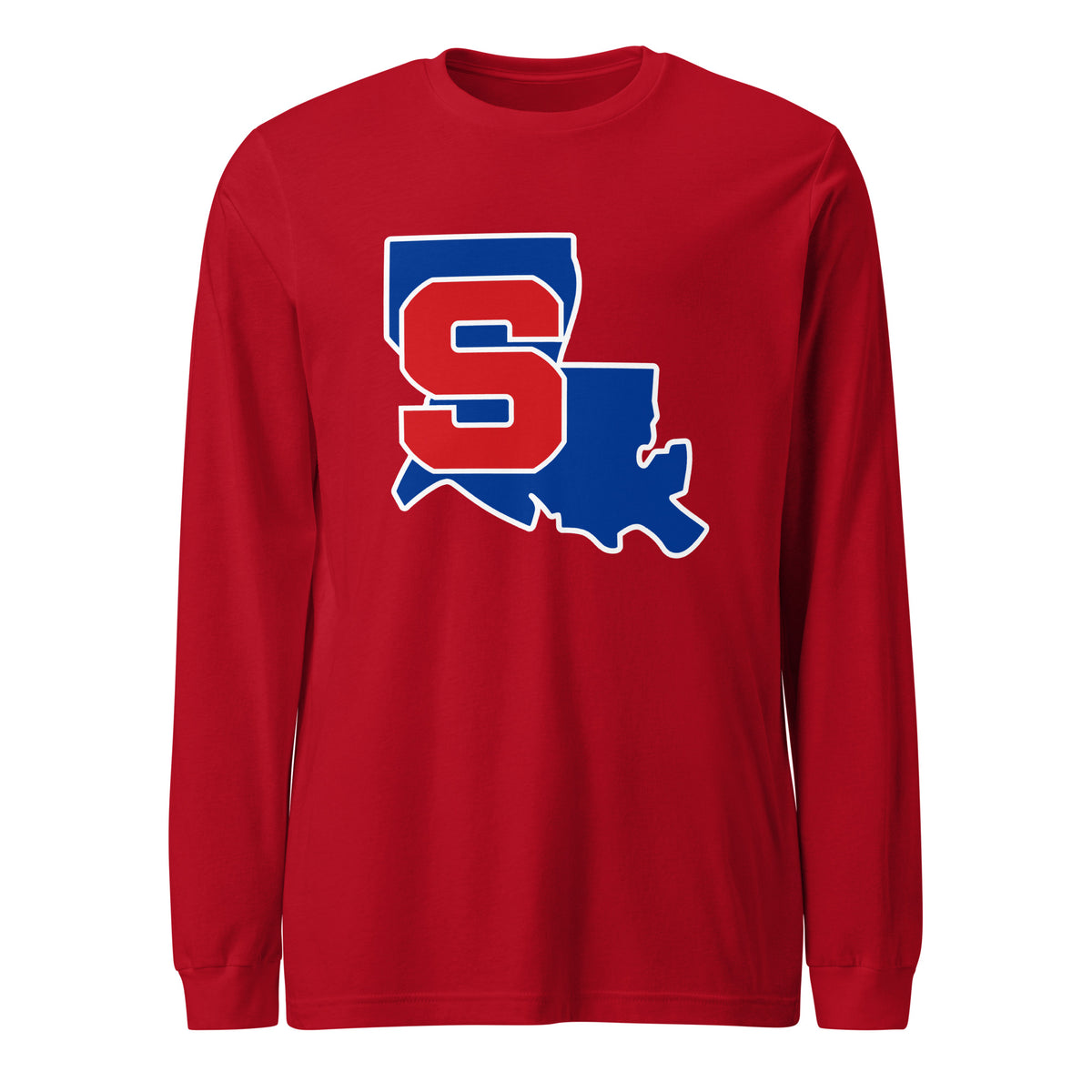 Performance | Long Sleeve Tee | Louisiana Slam Baseball | Crest Logo