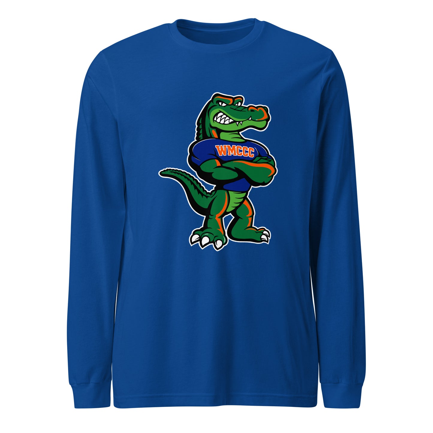 Performance | Long Sleeve Tee | West Memphis Community Christian College Gators | Mascot Logo