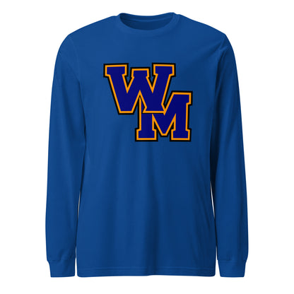 Performance | Long Sleeve Tee | West Memphis Community Christian College Gators | WM-Mark Logo