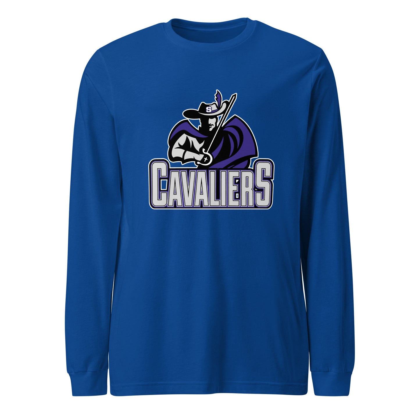 Performance | Long Sleeve Tee | Saint Thomas More | Cavalier Vanguard Logo