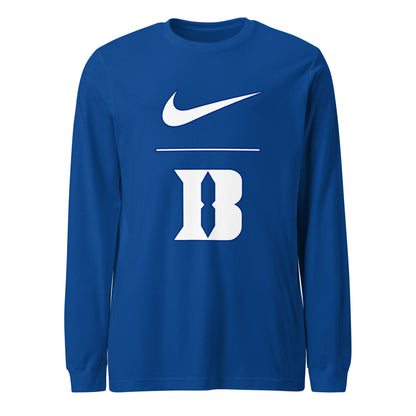 Performance | Long Sleeve Tee | Blueblacks Football Club | Vanguard Logo