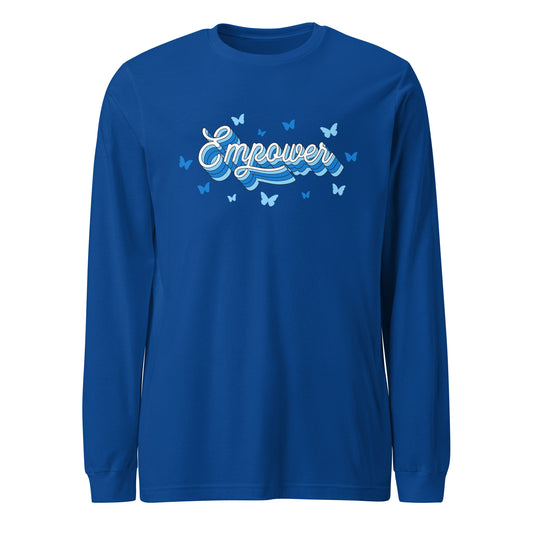 Performance | Long Sleeve Tee | Empower Volleyball Club | Vanguard Logo