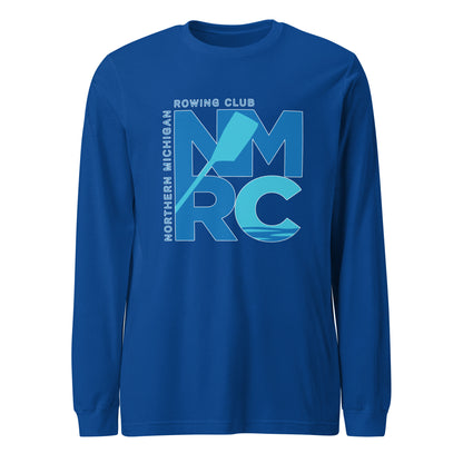 Performance | Long Sleeve Tee | Northern Michigan Rowing | Modern Script Logo